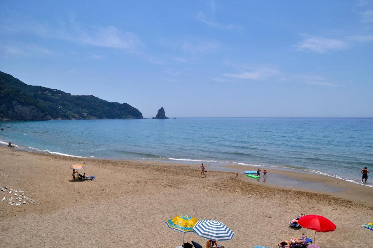 Holiday Apartments Maria With Pool - Agios Gordios Beach Dış mekan fotoğraf